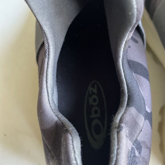 J Slides Grey Camouflage Slip On Round‎ Toe Sneakers Shoes Size 6 Camo *READ - Picture 6 of 11